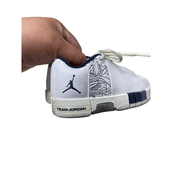 Retro Nike Air Jordan Flight White Sneakers Toddler 819174-122 2006 Size 4C - Picture 1 of 8